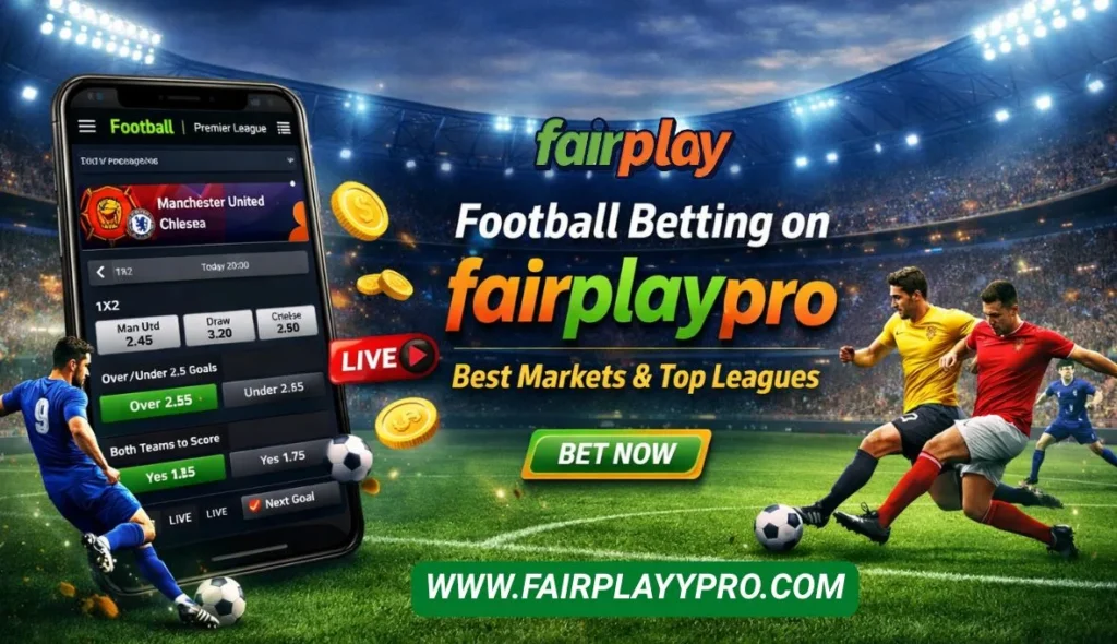 Your Guide to Football Betting on Fairplaypro: Top Leagues and Most Profitable Markets