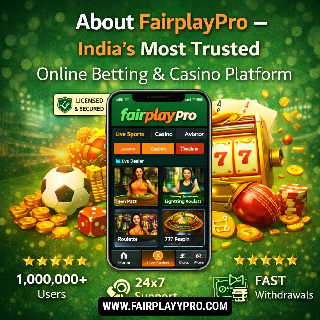 About Fairplaypro – The Gold Standard for Online Betting and Casinos in India