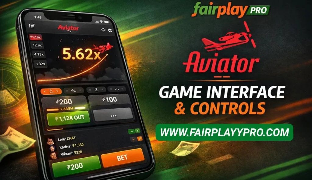 Getting Started with the Aviator Game: Interface and Controls on Fairplay Pro