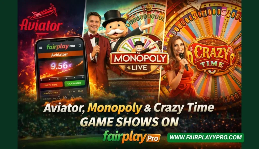 Experience the Thrill: Exploring Aviator, Monopoly, and Crazy Time on Fairplaypro