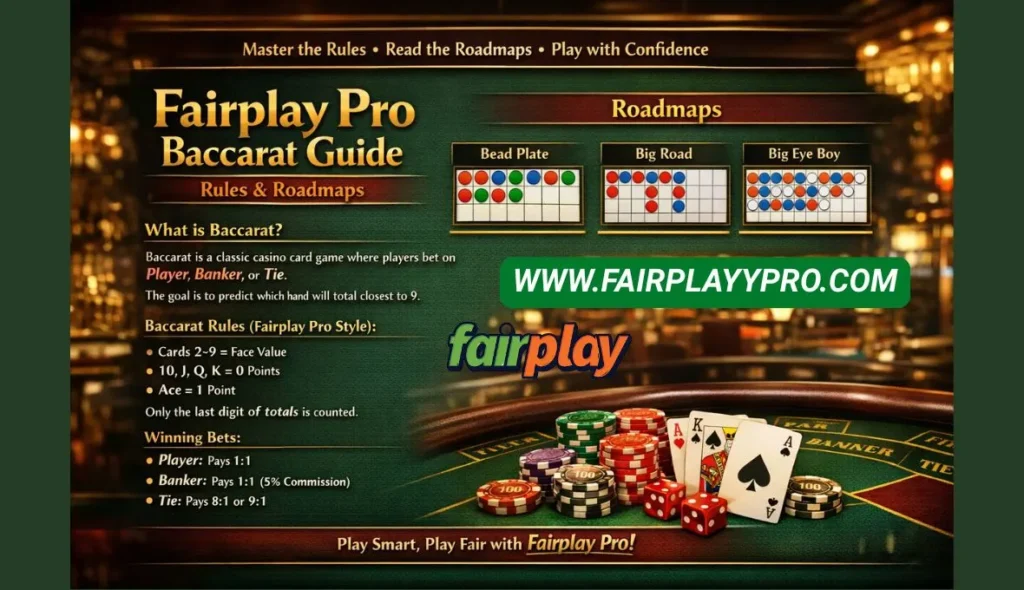 The Complete Baccarat Handbook for Fairplay Pro: Mastering Rules and Reading Roadmaps