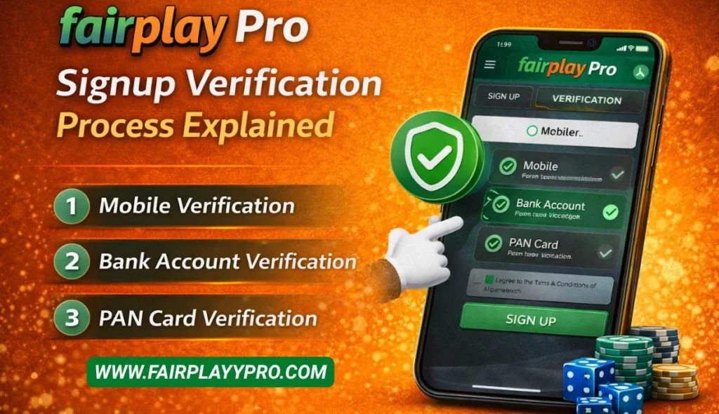 A Step-by-Step Breakdown of How to Verify Your Fairplay Pro Account
