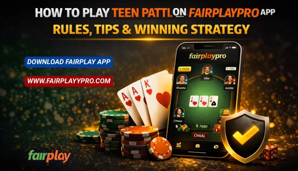 A Complete Guide to Teen Patti on the FairplayPro App: Mastering the Rules, Pro Tips, and Winning Tactics
