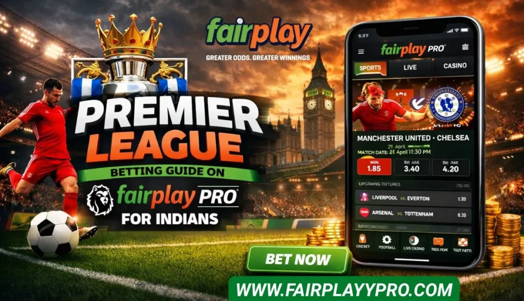 How to Bet on the Premier League via Fairplay Pro: A Comprehensive Guide for Indian Players