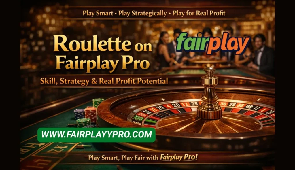 Winning at Roulette on Fairplaypro: Combining Luck with Smart Strategy for Real Gains