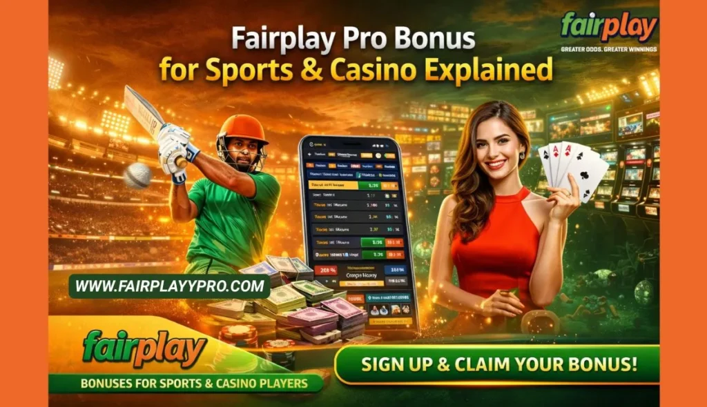 Understanding the Sports and Casino Bonuses Available on Fairplay Pro