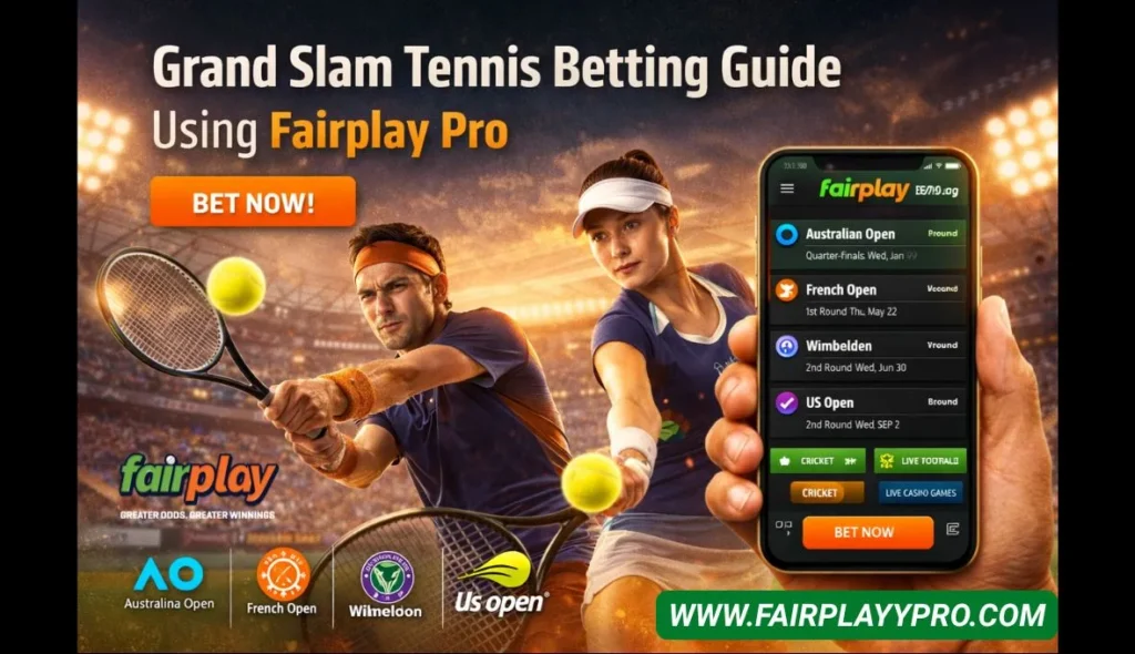 How to Bet on Grand Slam Tennis Using Fairplaypro: A Comprehensive Guide