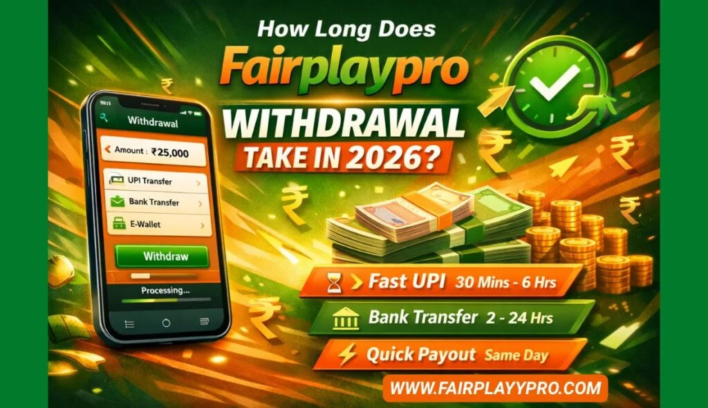 Fairplaypro Withdrawal Times: How Long Does It Take in 2026?