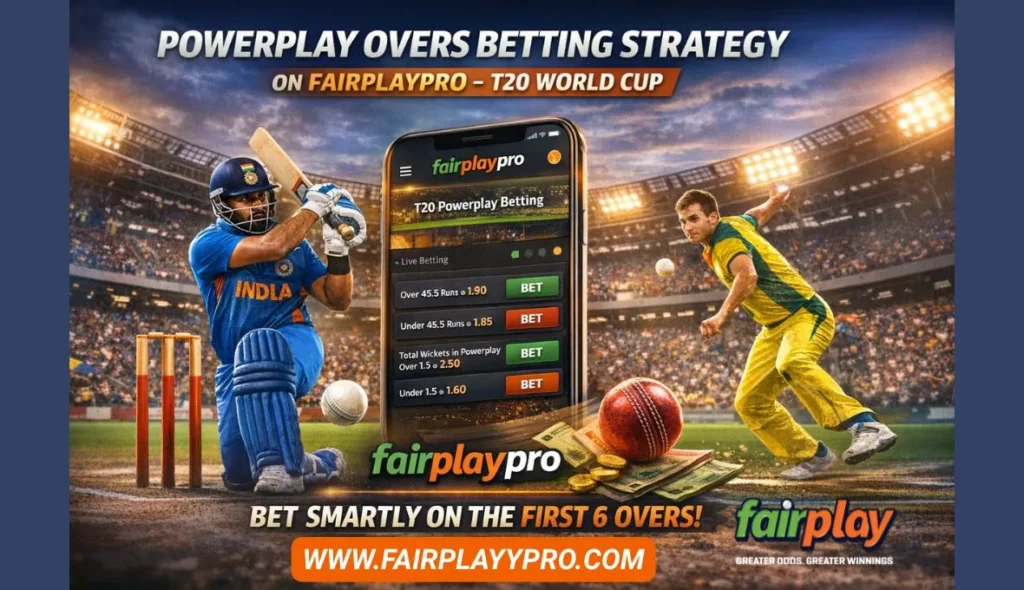 Optimizing Your Powerplay Betting Strategy for the T20 World Cup on Fairplay Pro