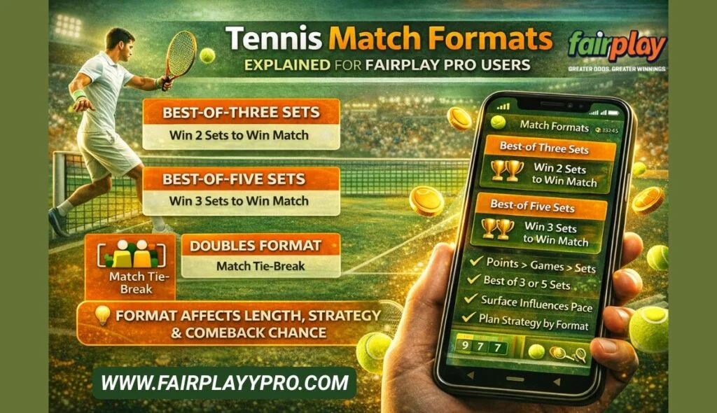 A Comprehensive Guide to Tennis Match Formats for Fairplay Pro Players