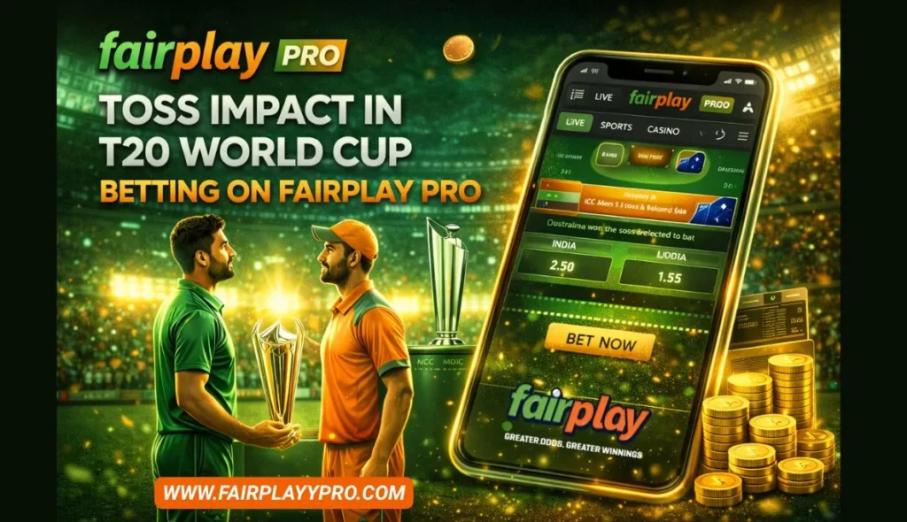 How the Toss Influences T20 World Cup Betting Strategies on Fairplay Pro