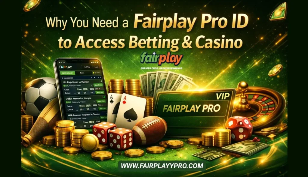 The Importance of Having a Fairplay Pro ID for Betting and Casino Access