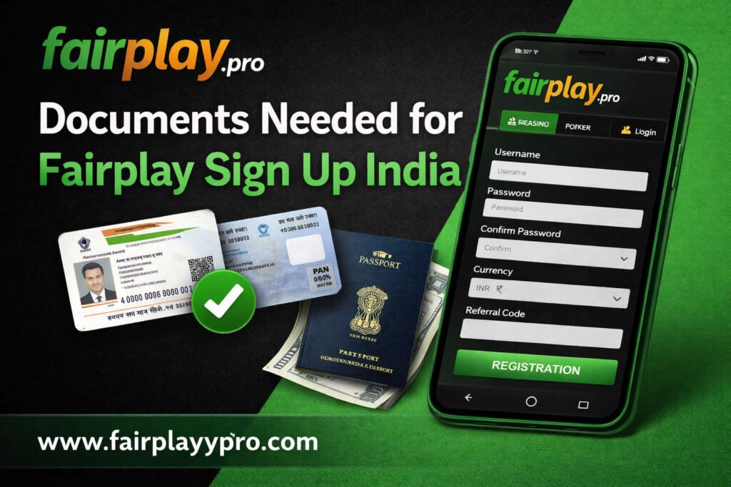 Required Documentation for Fairplay Registration in India