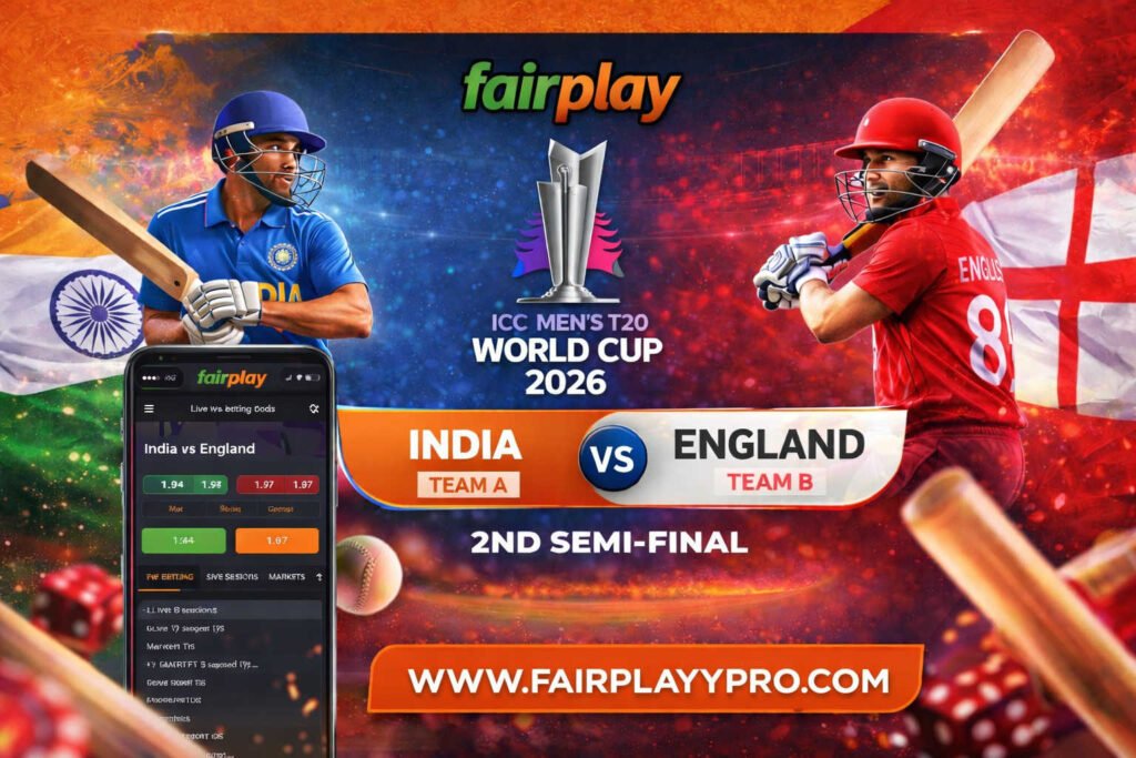 Fairplay Pro Analysis: India vs England, T20 World Cup 2026 Semi-Final