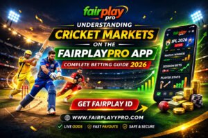 A Guide to Navigating Cricket Markets via the Fairplaypro App
